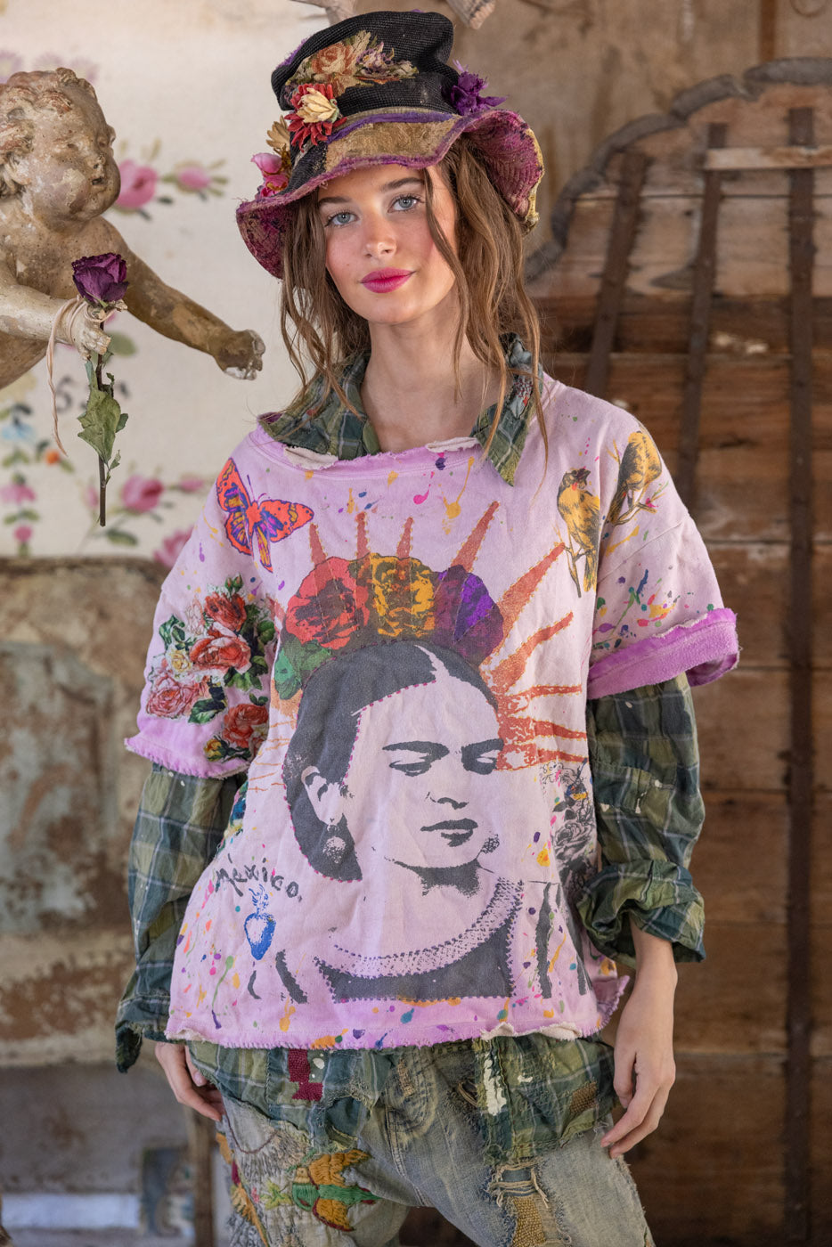 Frida del Sol Vetiver Sweatshirt