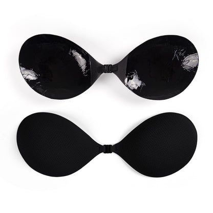 Adhesive Strapless Bra For Women Sticky Invisible Push Up Silicone Bra For Backless Dress Clasp Bras