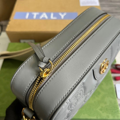 gg Matelasse Shoulder Bag Jade Green For Women, Women&#8217;s Bags 8.5in/22cm gg