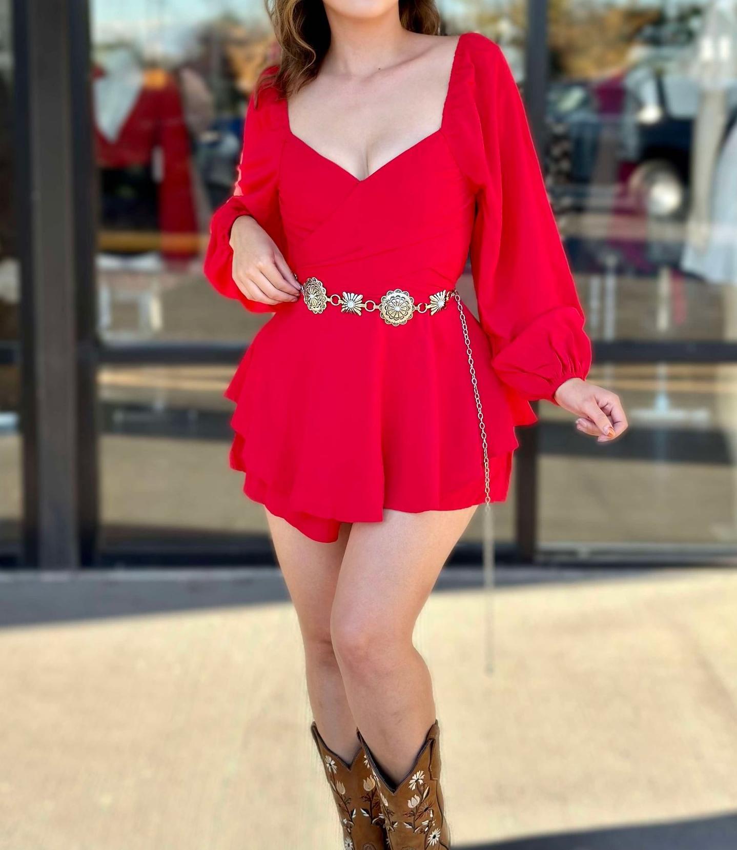 Ruffle Romper