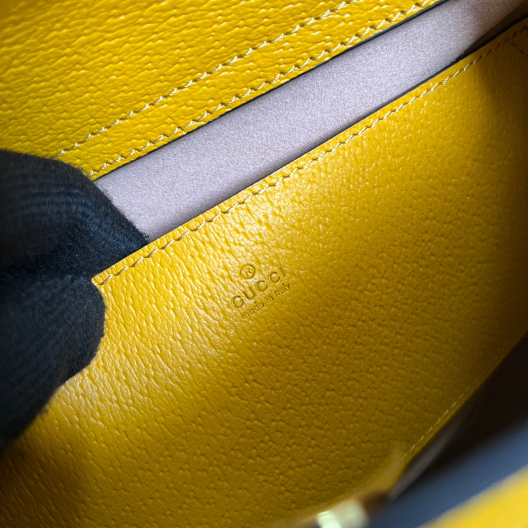 gg Diana Small Tote Bag Yellow For Women, Women&#8217;s Bags 11in/27cm gg ‎