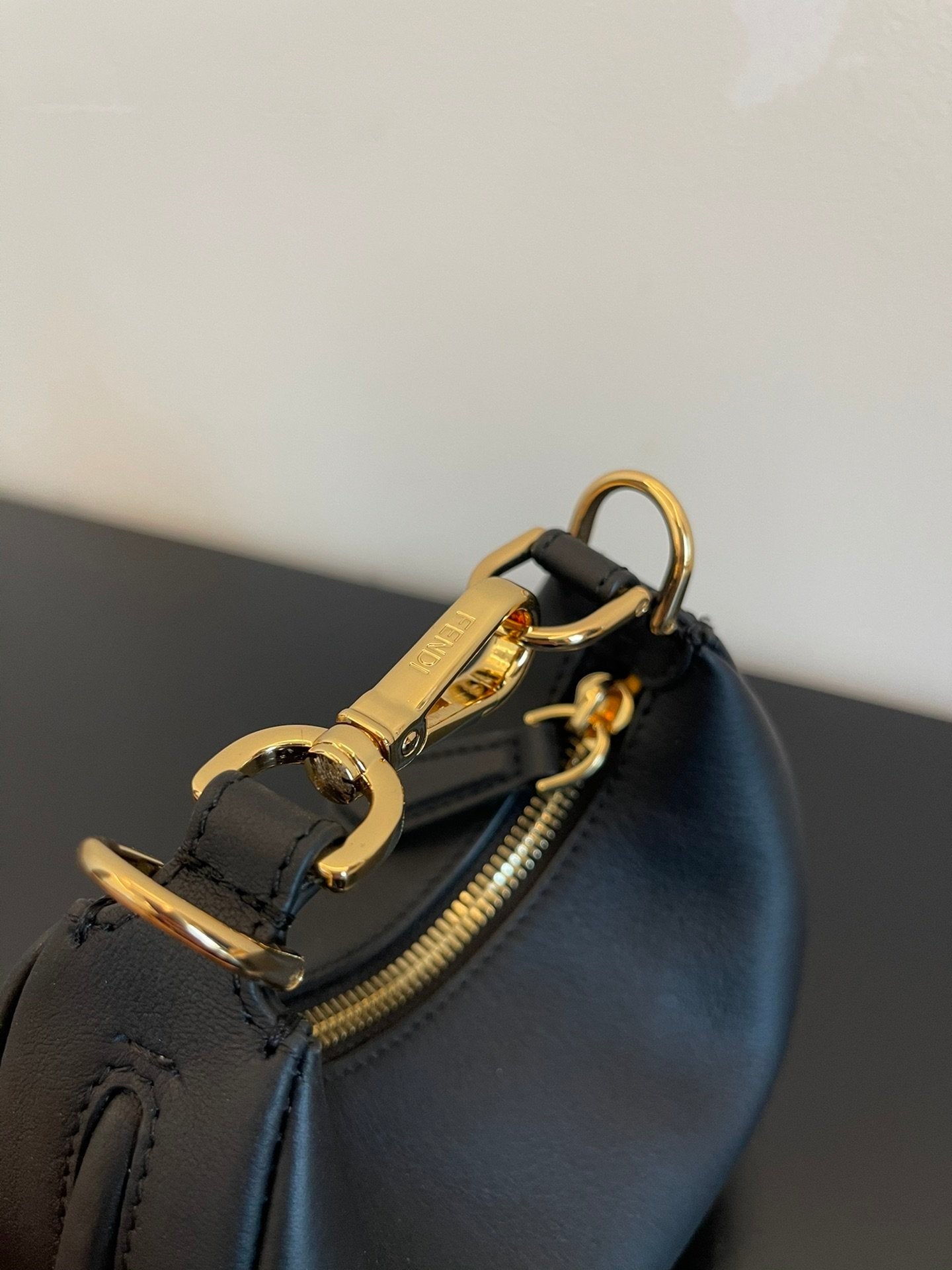 FI Nano FIgraphy Black For Women, HandBags 6.7in/17cm FF 8BR798A5DYF1HEJ