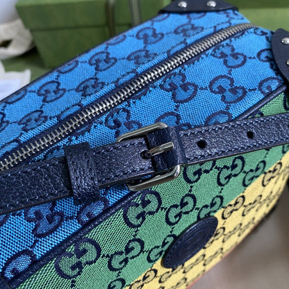 gg Multicolor Shoulder Bag In gg Multicolor Canvas For Women  9in/23cm gg  ‎626363