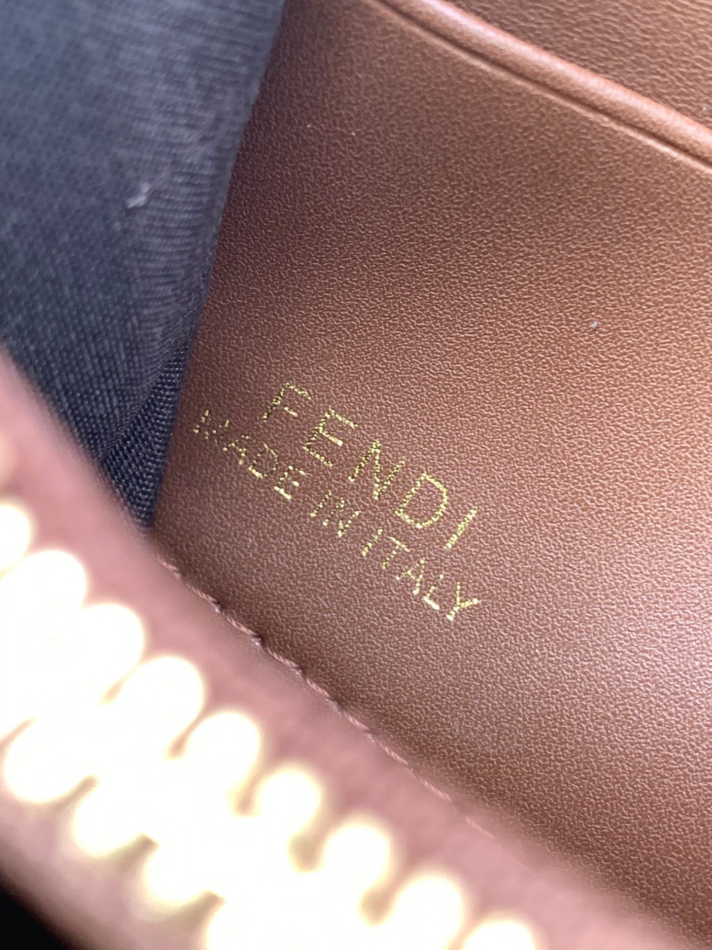 Fendi Continental with Chain – Brown – Clutches