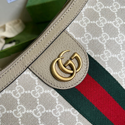 gg Ophidia gg Small Shoulder Bag Beige For Women, Women&#8217;s Bags 11.8in/30cm gg 598125 UULAT 9682