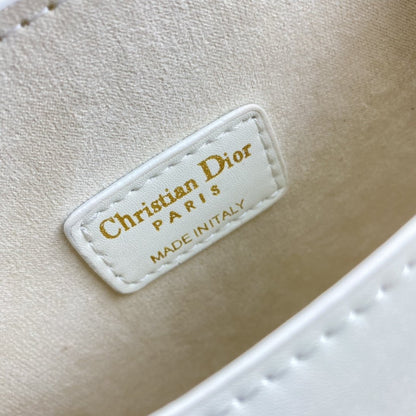 Dior Medium Dior Bobby Bag Black Box Calfskin Women