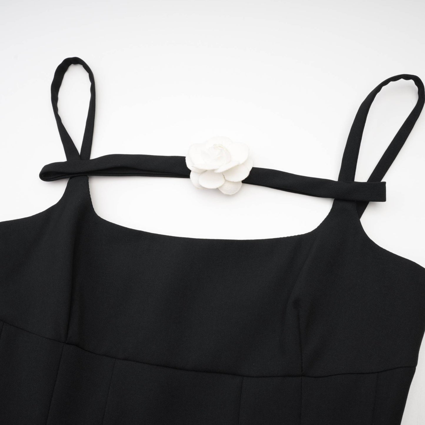 Camellia Pleated Mini Dress