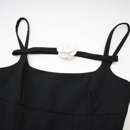 Camellia Pleated Mini Dress