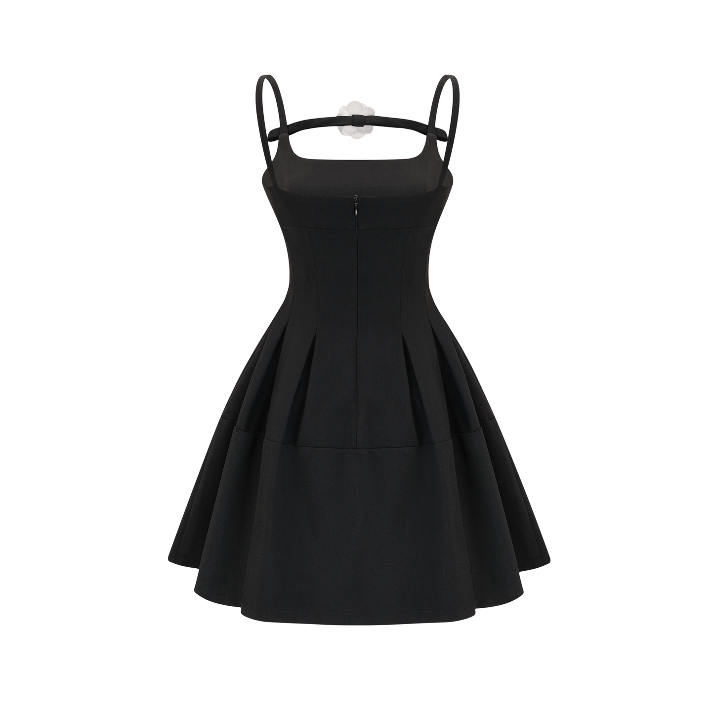 Camellia Pleated Mini Dress