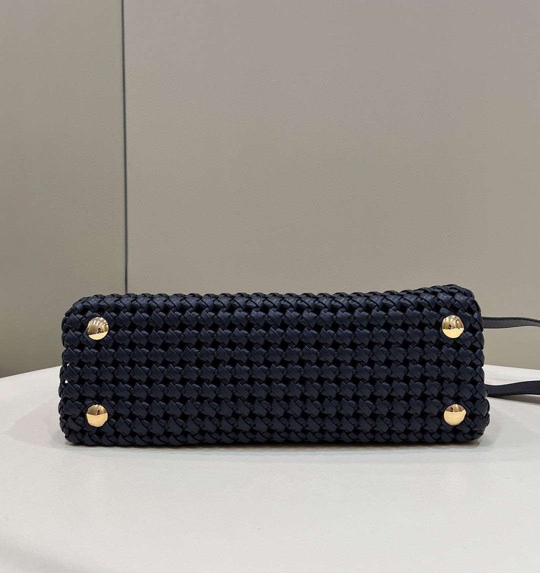 FI Mujer Peekaboo Iconic Navy Blue Bag For Woman 33cm/13in