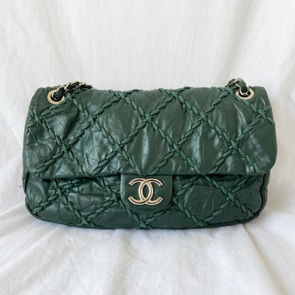 Chanel ultra stitch flap calfskin Shoulder Bag