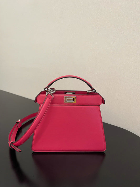 FI Peekaboo ISeeU Petite Pink Bag Small For Woman 20cm/8in