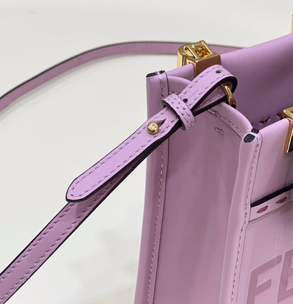 FI Sunshine Shopper Lilac Mini Bag For Woman 13cm/5in