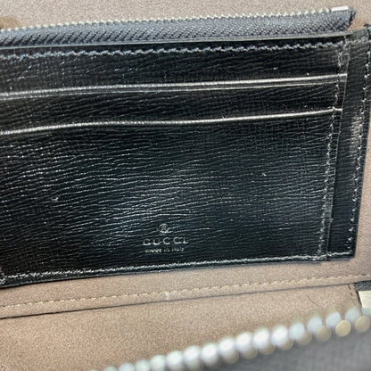 gg Mini Bag With Interlocking G Black gg Supreme Canvas For Women 9in/23cm gg