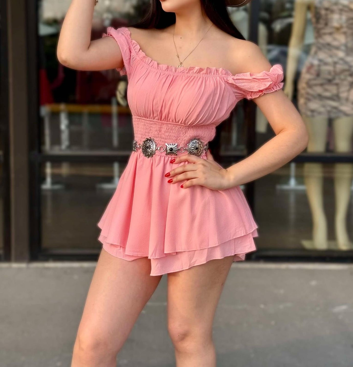 Summer Ruffled Romper