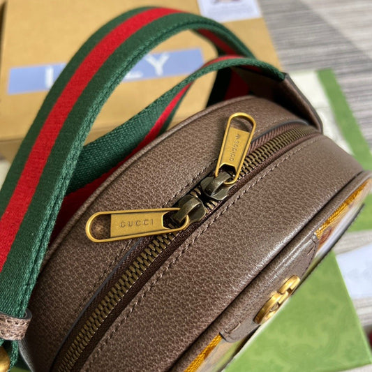 gg x Adidas Ophidia Small Shoulder Bag Brown For Women, Women&#8217;s Bags 8.6in/22cm gg 702640 UVSKT 7268
