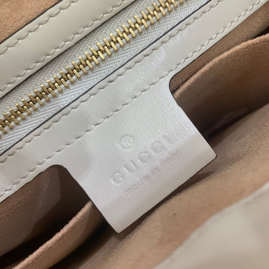 gg Jackie 1961 Small Shoulder Bag White For Women 10.8in/27.5cm gg 636709 10O0G 9022