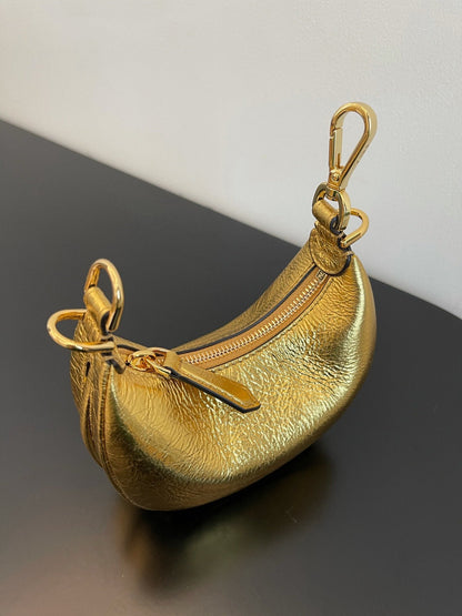 FI Nano FIgraphy Gold For Women, HandBags 6.7in/17cm FF 7AS089
