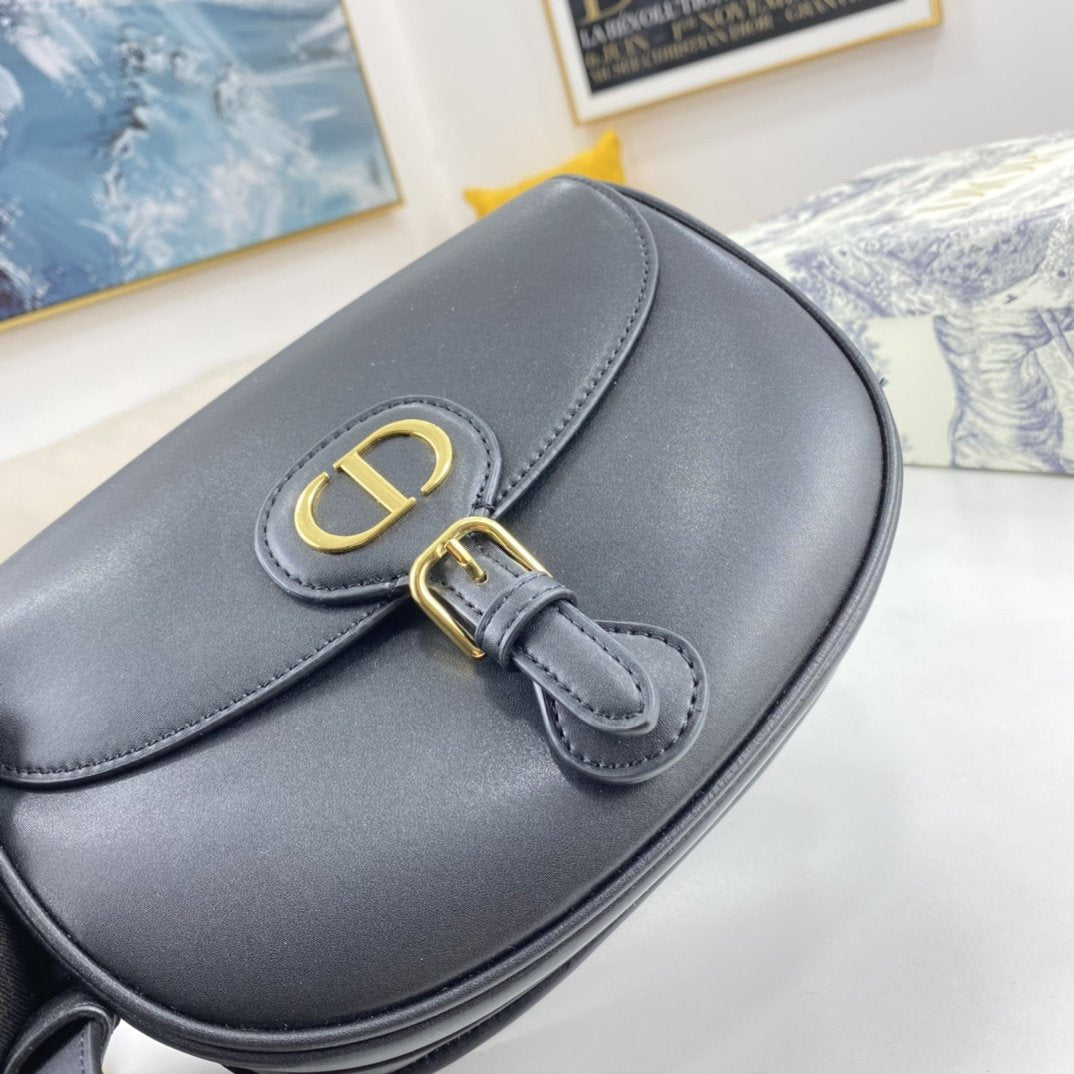 Dior Medium Dior Bobby Bag Black Box Calfski