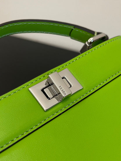 FI Peekaboo ISeeU Petite Chartreuse Small Bag For Woman 20cm/8in