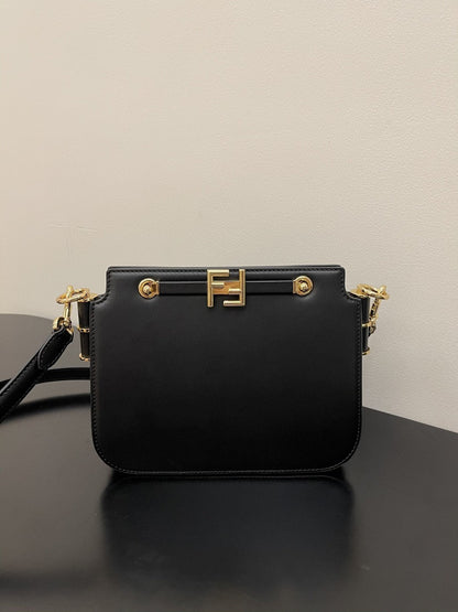 FI Touch Black Bag For Woman 19cm/7.5in