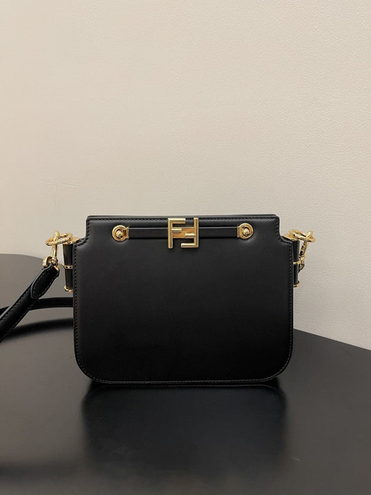 FI Touch Black Bag For Woman 19cm/7.5in