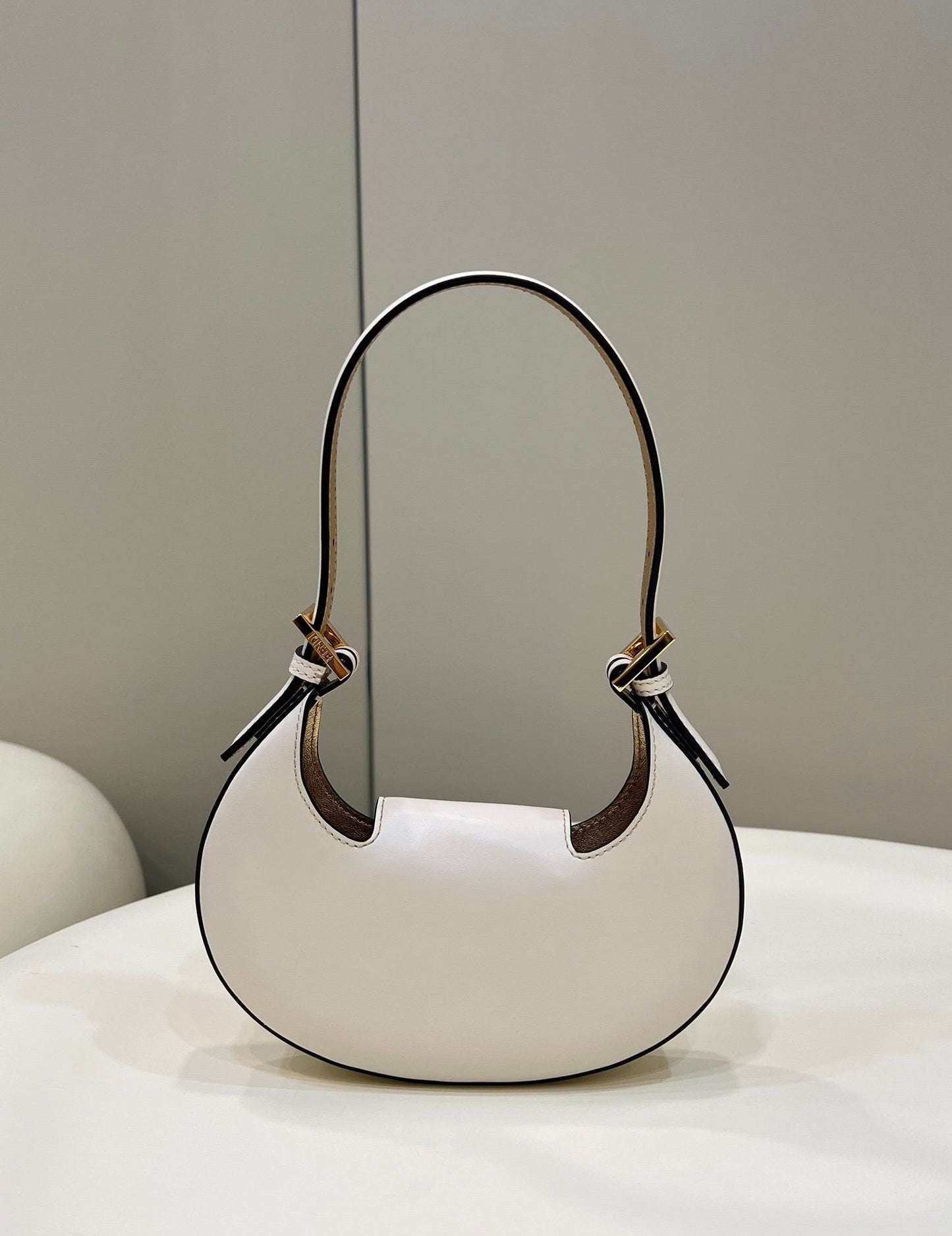 FI Cookie White For Women, Handbags, Shoulder Bags 7.4in/19cm FF 8BS065AAIWF0K7E