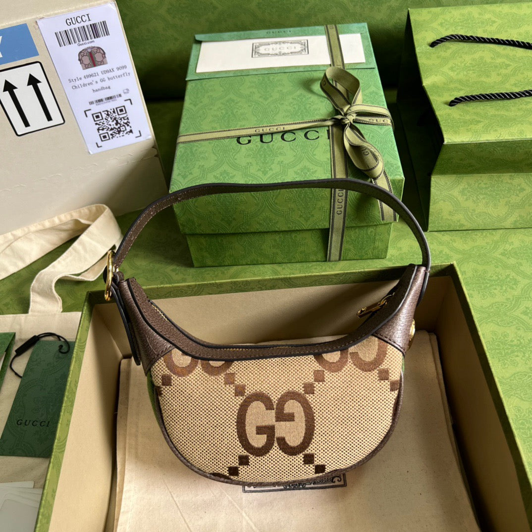 gg Ophidia Jumbo gg Mini Bag Brown For Women, Women&#8217;s Bags 7.9in/20cm gg ‎‎658551 UKMDG 2570