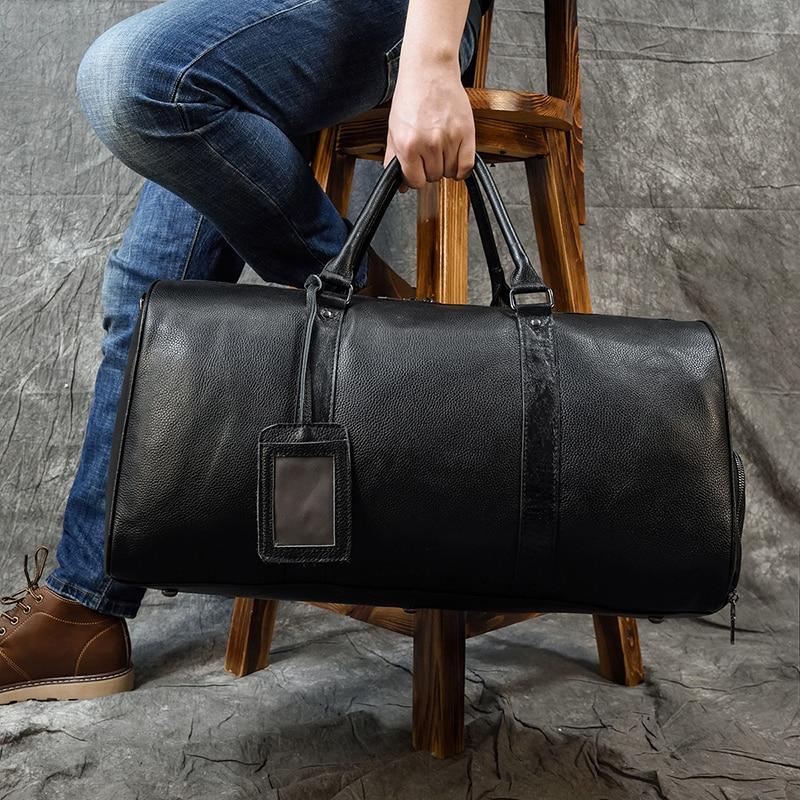 Genuine Leather Travel Bag