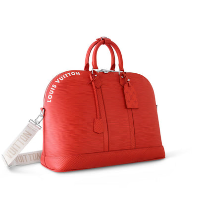 Louis Vuitton Alma Travel GM Bag Red For Men 25.2in/64cm M23717