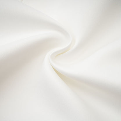 Hélène white oversize-bow mini dress