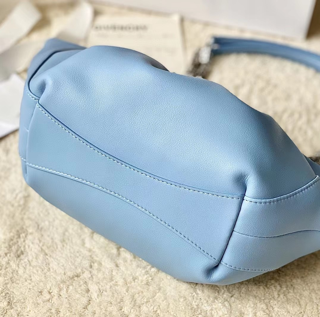 GIVENCHY SMALL KENNY BAG BLUE FOR WOMEN 12.6IN/32CM