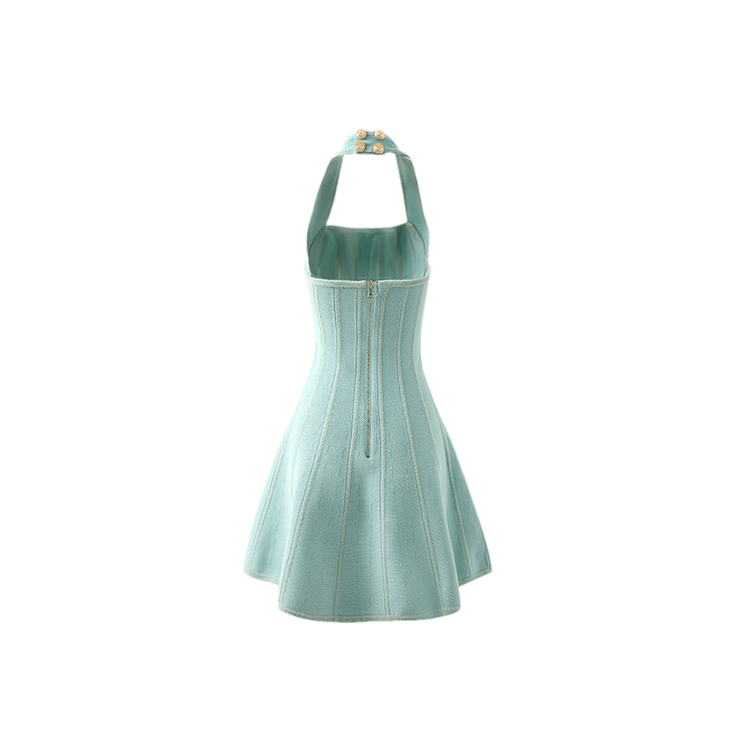 Marla knitted flared mini dress