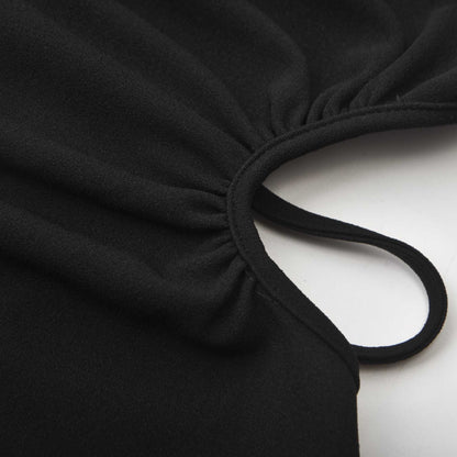 Next Level-off-shoulder waist cut-out dress