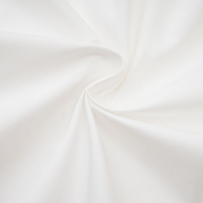 Solène white pointed-collar shirt