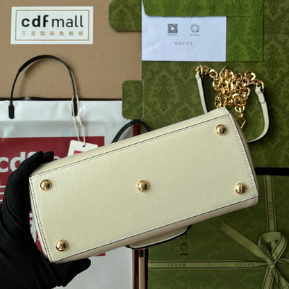 gg Ophidia gg Horsebit 1955 Mini Bag White For Women, Women&#8217;s Bags 8.6in/22cm gg