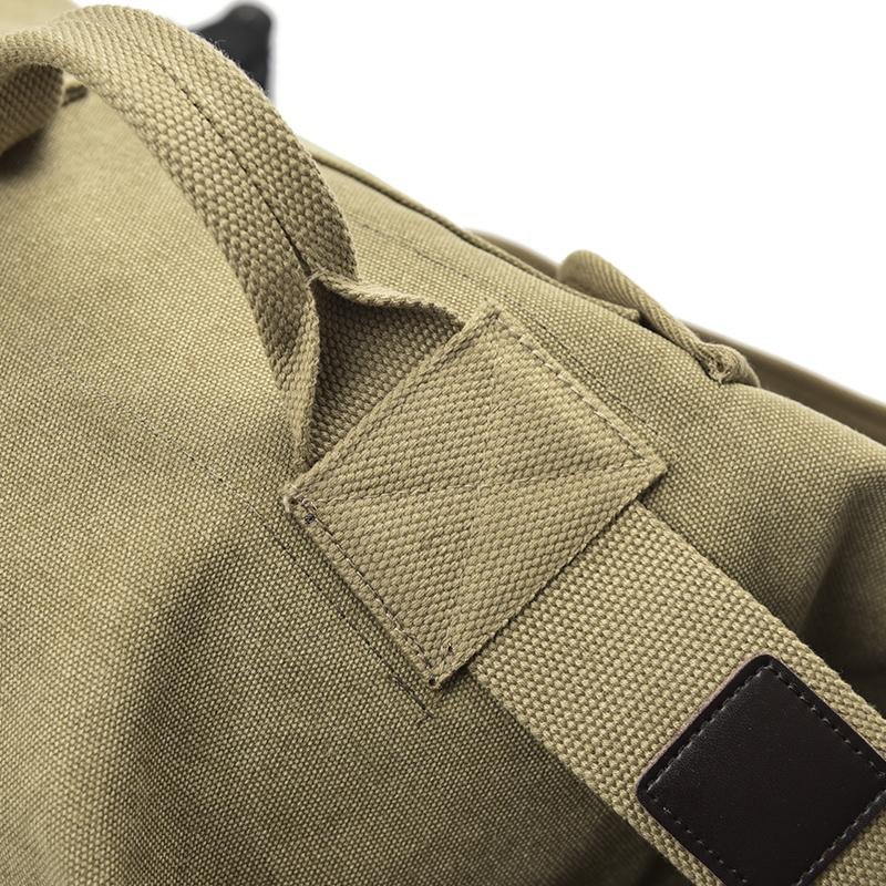 'The Military' - Canvas Duffel Backpack