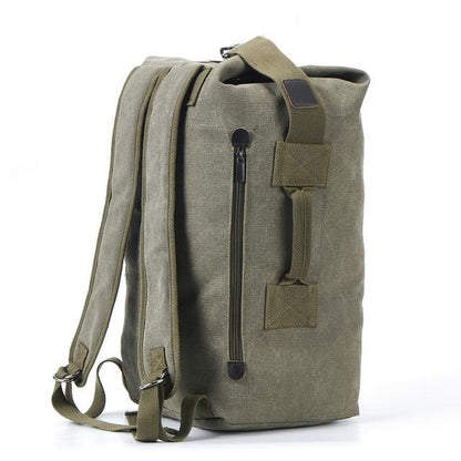 'The Military' - Canvas Duffel Backpack